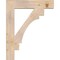 Ekena Millwork Merced Block Smooth Bracket, Douglas Fir, 5 1/2"W x 32"D x 40"H BKT06X32X40MRC05SDF - alternate 3
